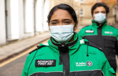 St John Ambulance’s fundraising income grew over the pandemic