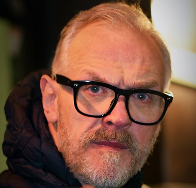 Greg Davies at the Taskmaster S17 world premiere in NYC, 2024