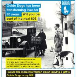 do guide dogs cost money